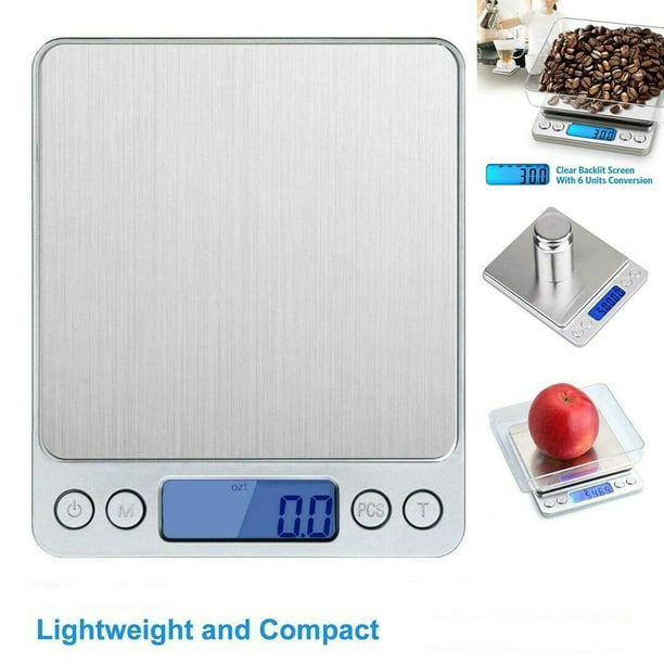 2# LCD Digital Electronic Kitchen Black Precision Digital Kitchen Scales Mini Kitchen Weighing Measurement Tool Scale Food
